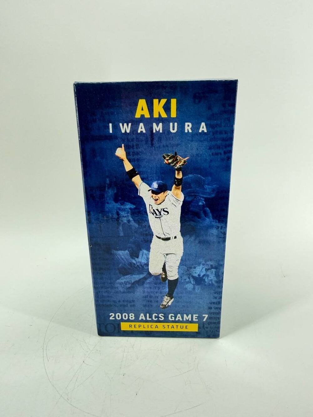 Aki Iwamura 2008 ALCS Game 7 Rays Resin Replica Statue Figure New